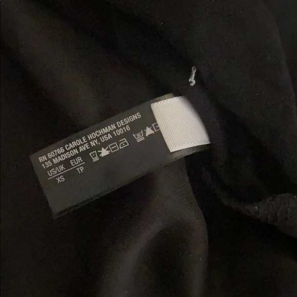 Midnight by  Carole Hochman Black night shirt XS - Picture 7 of 8